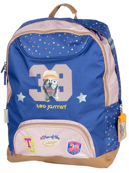 Schoolrugzak 2 vakken Téo Jasmin Jasmine Cat 42 cm - Kiabi Schoolrugzak 2 vakken Téo Jasmin Jasmine Cat 42 cm - Kiabi