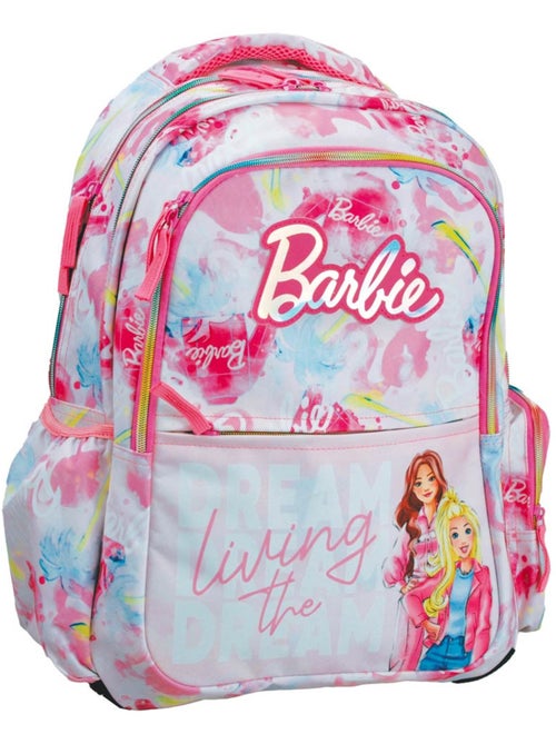 Schoolrugzak Barbie bedrukt Living the Dream 43 cm - Kiabi Schoolrugzak Barbie bedrukt Living the Dream 43 cm - Kiabi
