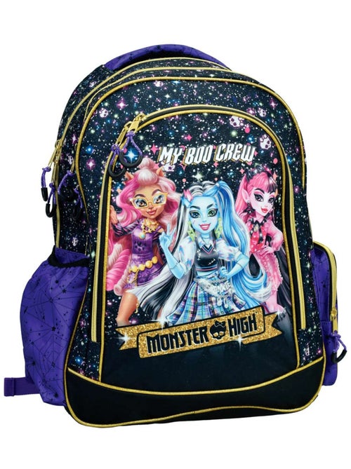 Schoolrugzak bedrukt galaxie 2 vakken Monster High - Kiabi Schoolrugzak bedrukt galaxie 2 vakken Monster High - Kiabi
