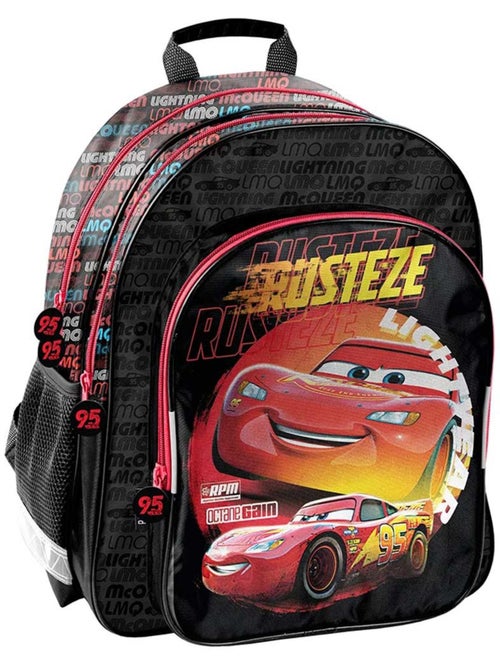 Schoolrugzak Cars Flash McQueen Fast 2 vakken 38 cm - Kiabi