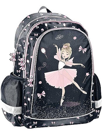 Schoolrugzak Danseuse Ballerine met 2 vakken 38 cm