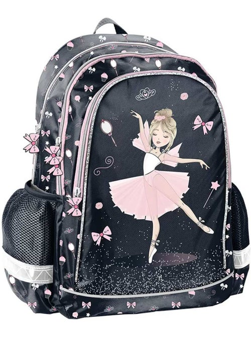 Schoolrugzak Danseuse Ballerine met 2 vakken 38 cm - Kiabi Schoolrugzak Danseuse Ballerine met 2 vakken 38 cm - Kiabi