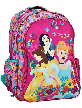 Schoolrugzak Disney Princess bloemenmotief 43 cm