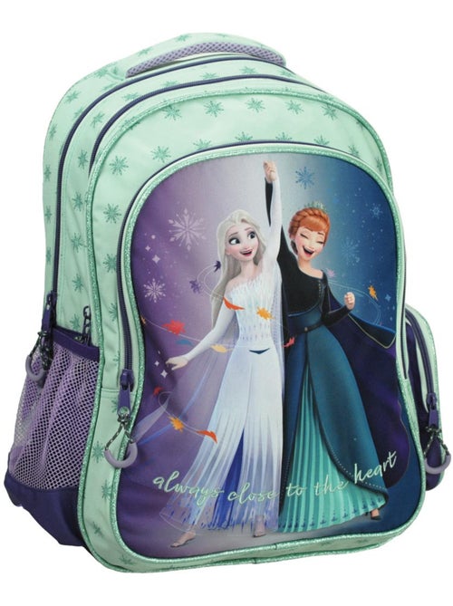 Schoolrugzak Gim bedrukt Frozen van synthetische stof - Kiabi