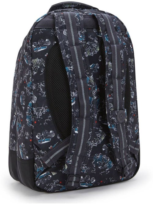 Schoolrugzak Kipling Class Room polyester motief Jungle Fun Race - Kiabi