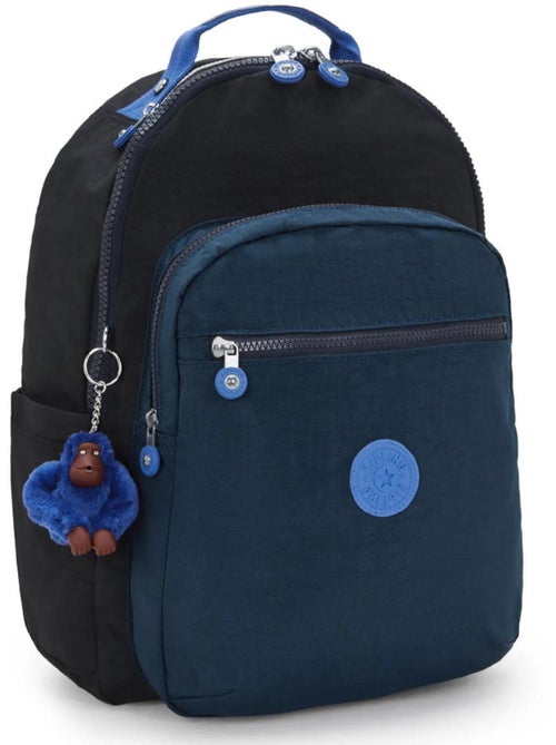 Schoolrugzak Kipling Seoul True block 44 cm - Plaats voor computer - Kiabi Schoolrugzak Kipling Seoul True block 44 cm - Plaats voor computer - Kiabi
