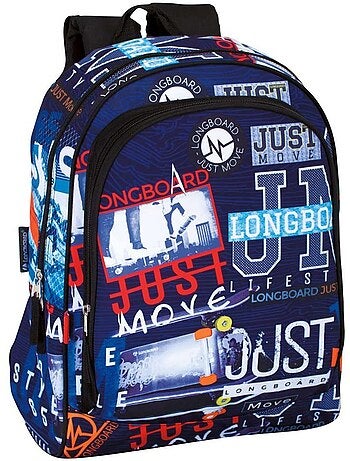 Schoolrugzak Longboard Just Move 43 cm - Premiumkwaliteit
