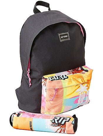 Schoolrugzak met pennenzak Rip Curl Dubbel Dome 2 vakken