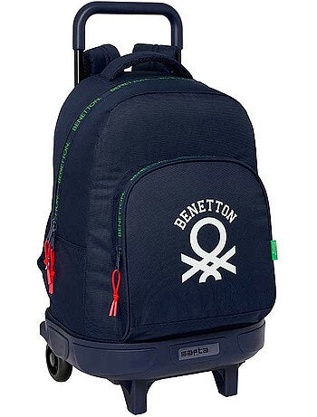 Schoolrugzak met wieltjes Benetton Together 4 wieltjes CMP 22 L