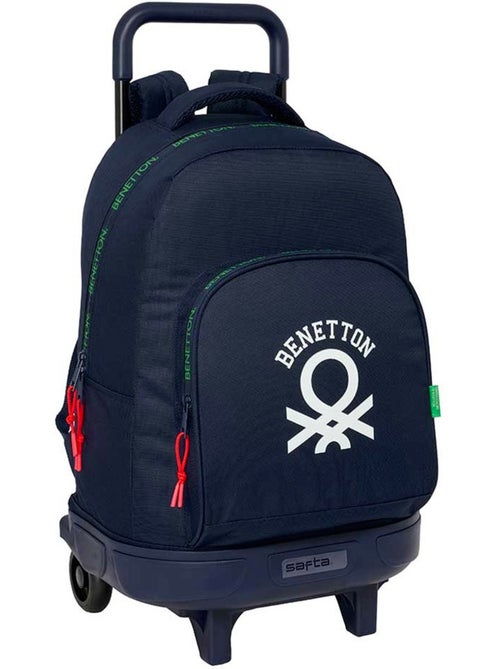 Schoolrugzak met wieltjes Benetton Together 4 wieltjes CMP 22 L - Kiabi Schoolrugzak met wieltjes Benetton Together 4 wieltjes CMP 22 L - Kiabi