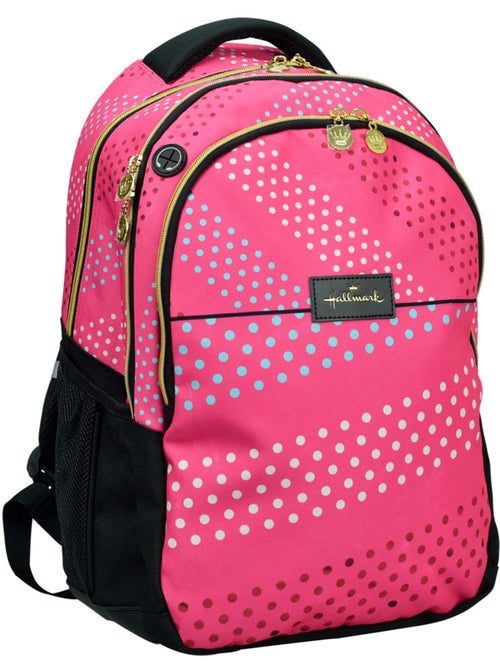 Schoolrugzak motief met stippen van nylon/polyester Hallmark - Kiabi Schoolrugzak motief met stippen van nylon/polyester Hallmark - Kiabi