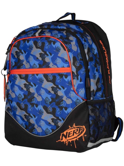 Schoolrugzak NERF van polyester camouflagemotief Playground - Kiabi Schoolrugzak NERF van polyester camouflagemotief Playground - Kiabi
