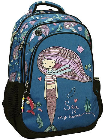 Schoolrugzak ovale 'Sea Mermaid' 48 x 30 x 28 cm - Back Me Up