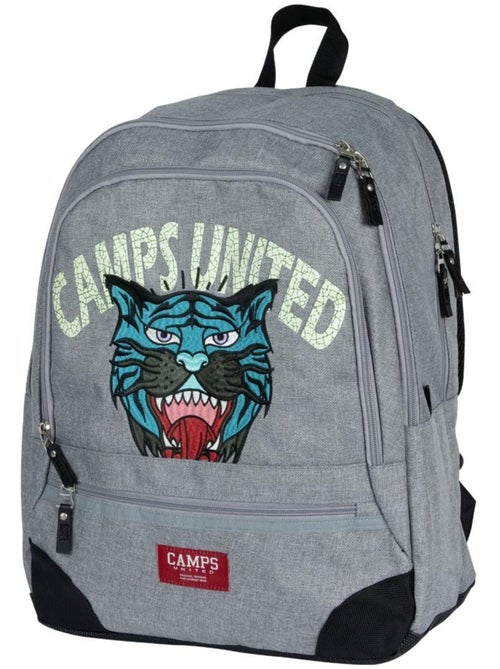 Schoolrugzak Tijger Camps United 42 cm - 2 vakken - Kiabi Schoolrugzak Tijger Camps United 42 cm - 2 vakken - Kiabi