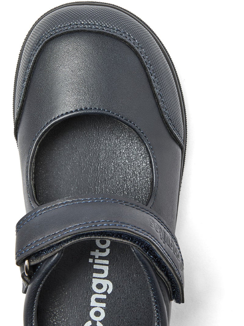 Schoolschoenen conguitos barefoot goflex Marineblauw - Kiabi