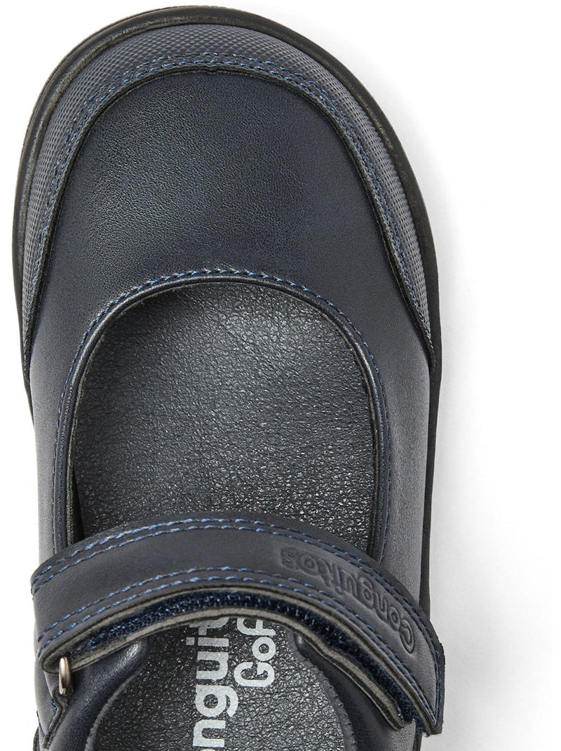 Schoolschoenen conguitos barefoot goflex Marineblauw - Kiabi
