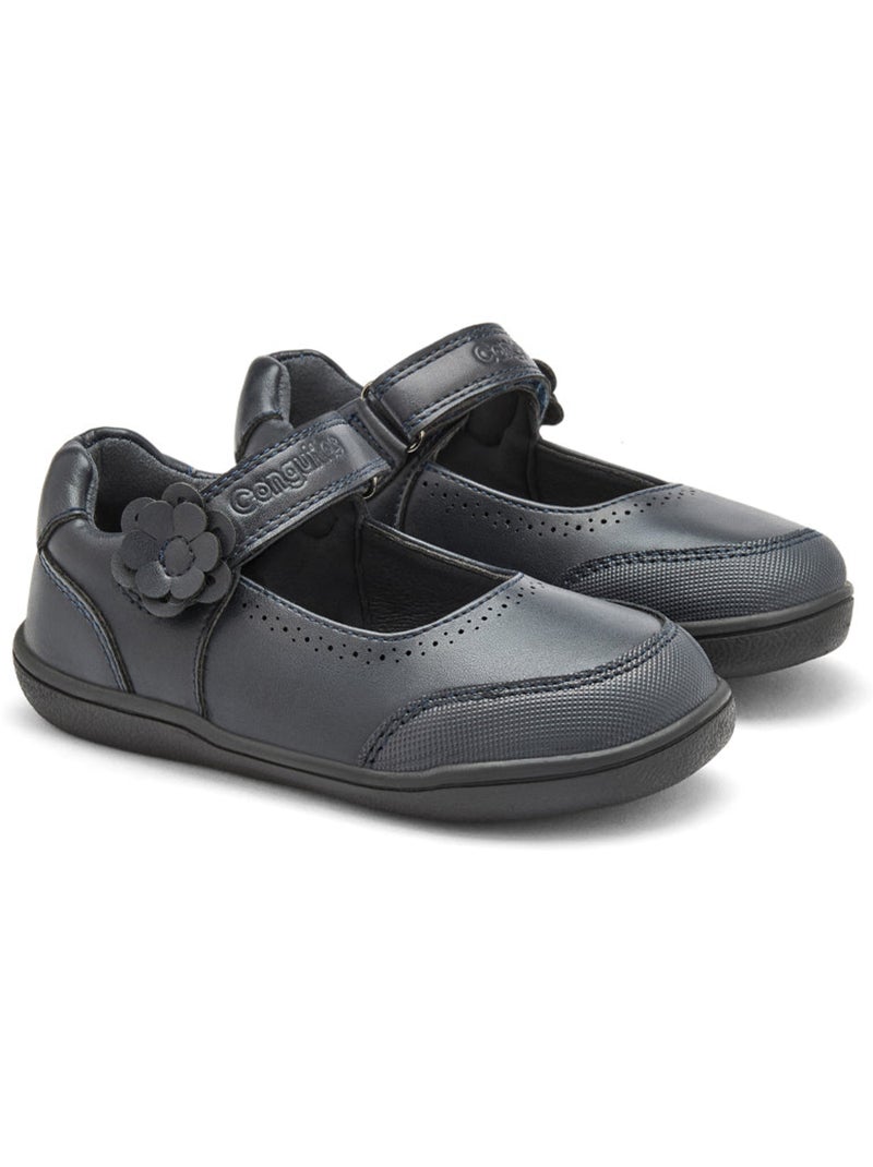 Schoolschoenen conguitos barefoot goflex Marineblauw - Kiabi