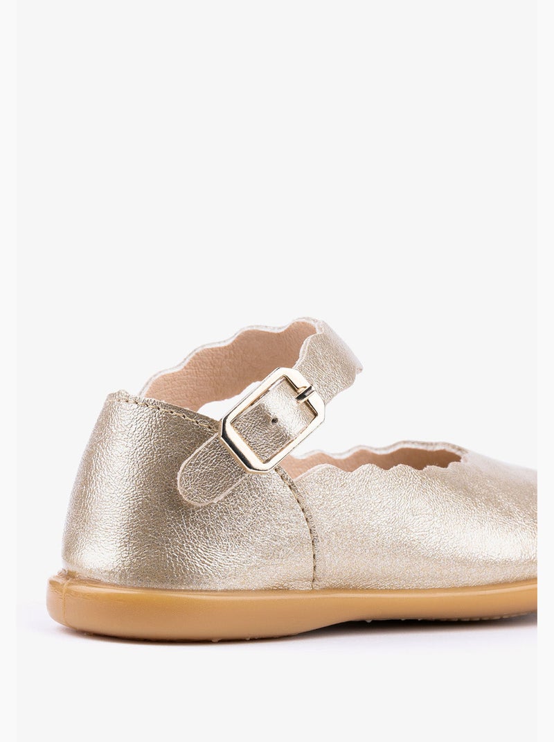 Schoolschoenen conguitos hebilla Goud - Kiabi