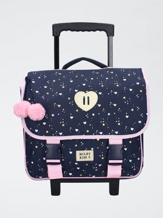 Schooltas met wieltjes
