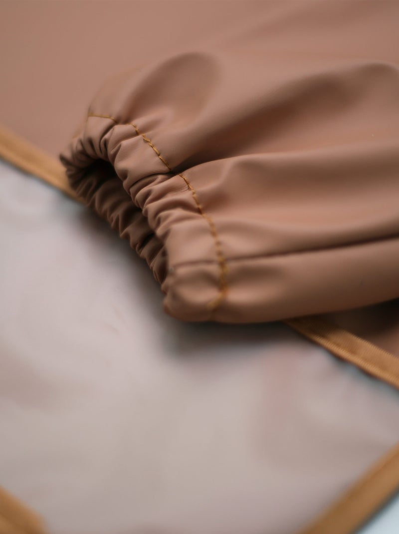 Schortslabbetje voor baby Bruin - Kiabi