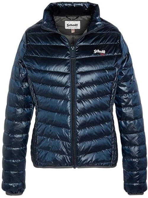 Schott BAKERSHW Blauwe Dames Donsjas - Kiabi Schott BAKERSHW Blauwe Dames Donsjas - Kiabi