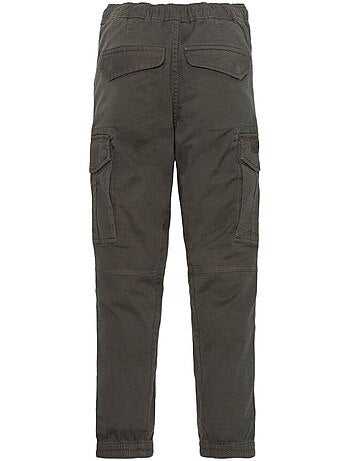Schott zwarte cargo broek voor jongens