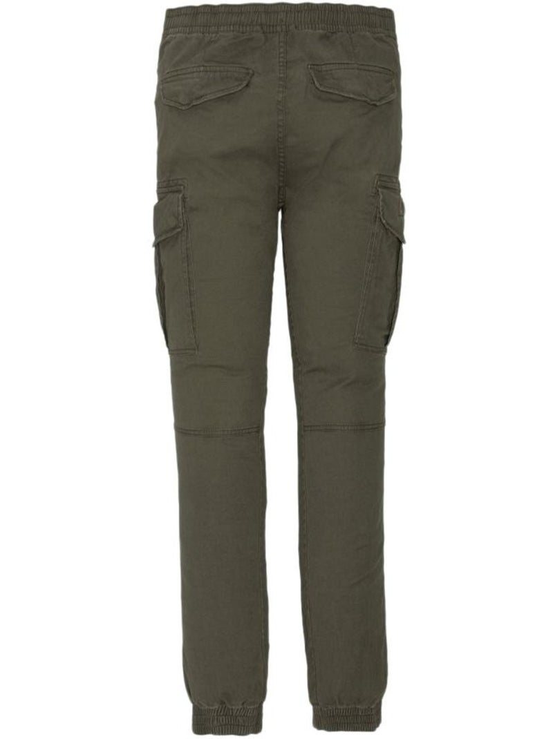 Schott Cargo Broek Kaki Jongens Combat Licht kakigroen - Kiabi