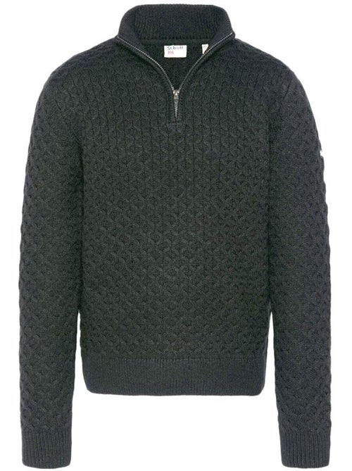 Schott CIRCLE Heren Trui met Rits - Grijs - Kiabi Schott CIRCLE Heren Trui met Rits - Grijs - Kiabi