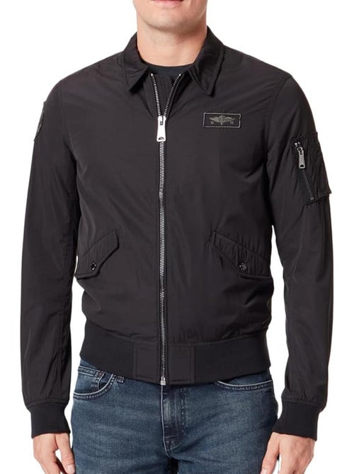 Schott CWU23 Zwart Heren Bomberjack - Kiabi Schott CWU23 Zwart Heren Bomberjack - Kiabi