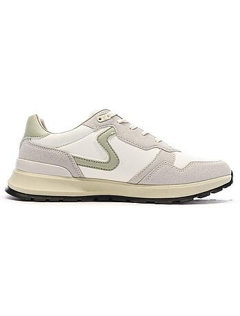 Schott dorian heren sneakers wit/beige