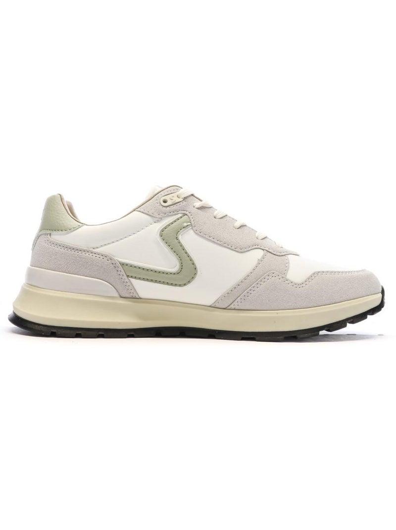 Schott Dorian Heren Sneakers Wit/Beige Wit - Kiabi