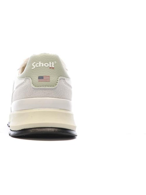 Schott Dorian Heren Sneakers Wit/Beige - Kiabi Schott Dorian Heren Sneakers Wit/Beige - Kiabi