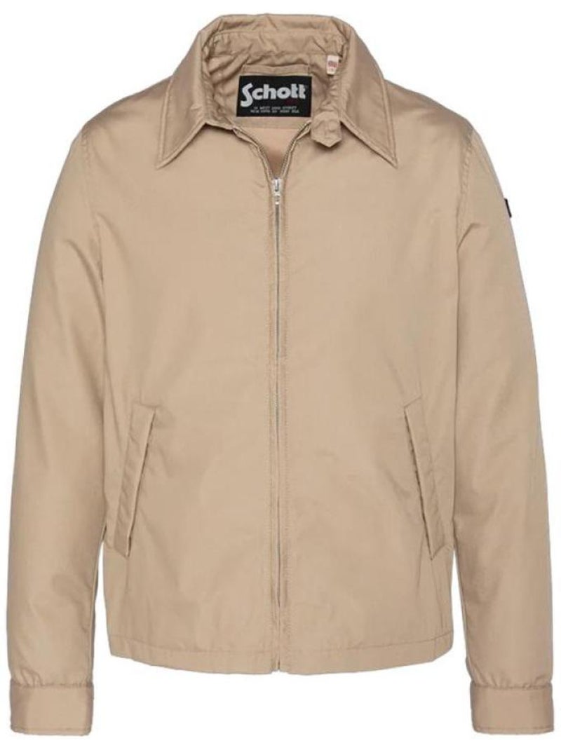 Schott Evano Beige Blouson voor Heren Beige - Kiabi