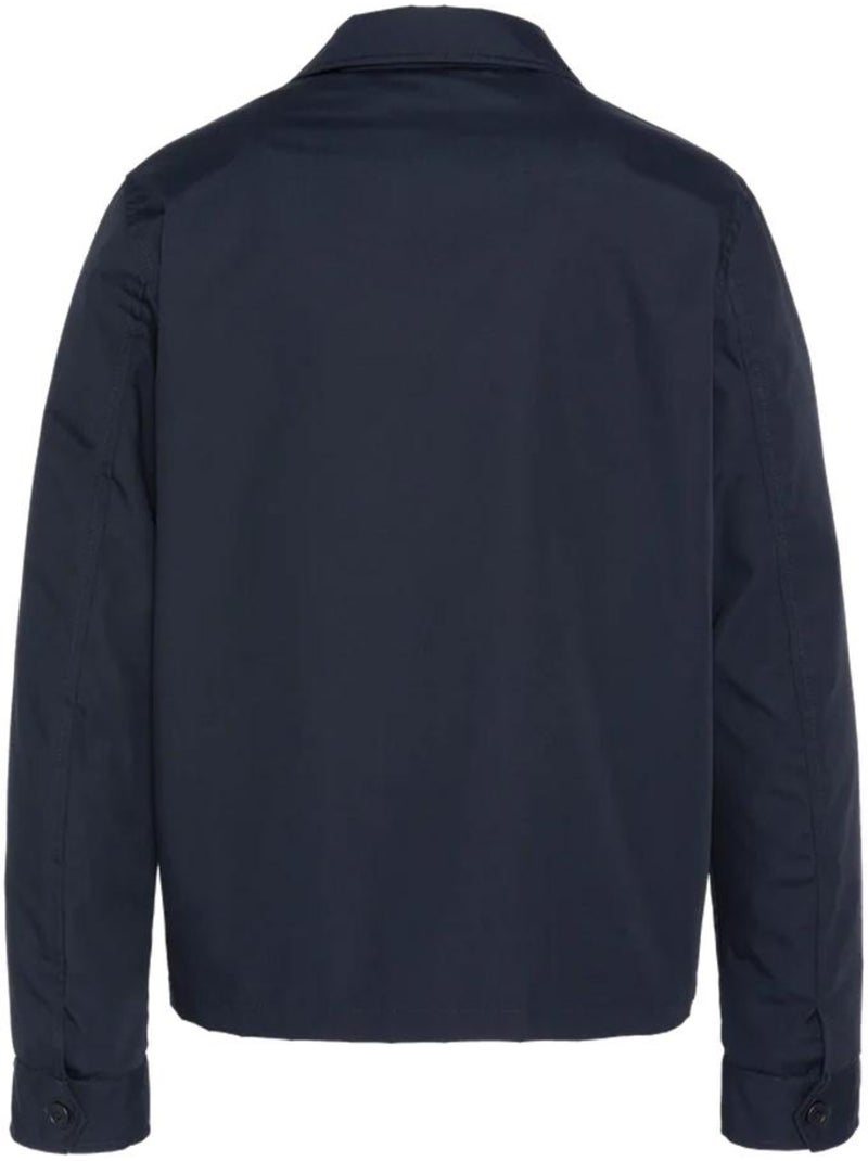 Schott Evano Marineblauw Heren Harrington Jas Marineblauw - Kiabi