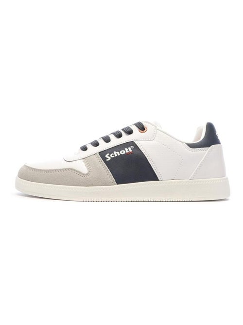Schott Foster Witte Heren Sneakers - Kiabi Schott Foster Witte Heren Sneakers - Kiabi