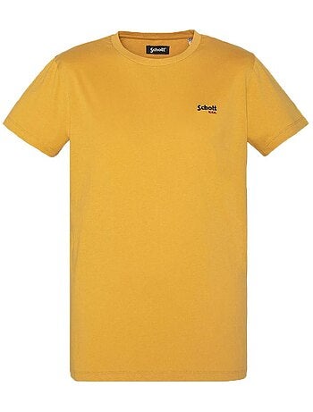 Schott tscrew lichtgroen t-shirt voor heren