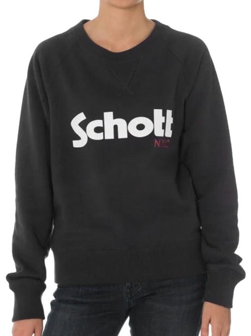 Schott Ginger1 Zwarte Damessweater - Kiabi Schott Ginger1 Zwarte Damessweater - Kiabi