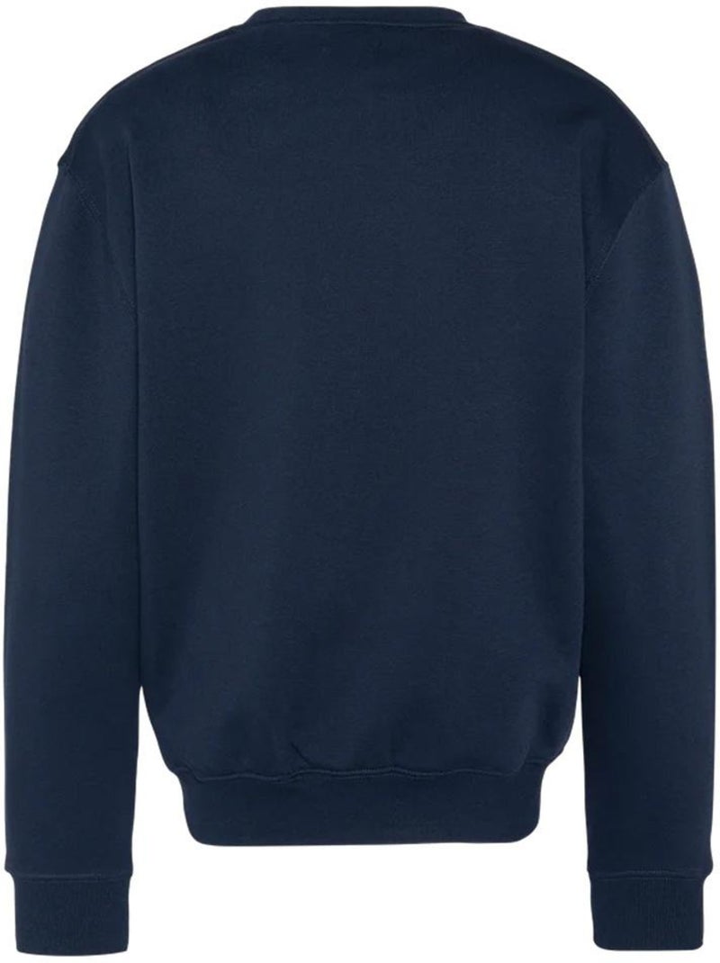 Schott Heat Marine Heren Sweatshirt Marineblauw - Kiabi