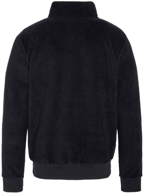 Schott Heren Halve Rits Fleece Trui Zwart - Kiabi Schott Heren Halve Rits Fleece Trui Zwart - Kiabi