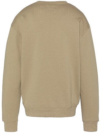 Schott heren sweater beige met print