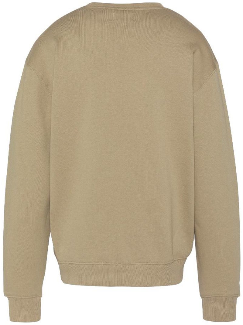 Schott Heren Sweater Beige met Print Beige - Kiabi