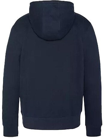 Schott hoodie grijs met logo voor heren