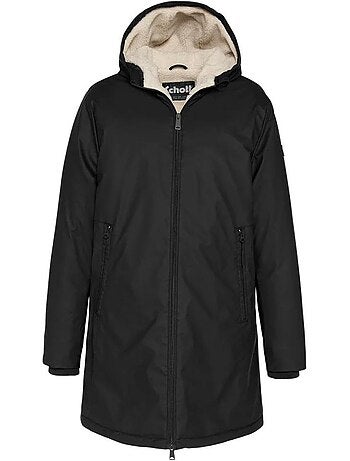 Schott jackson25 groene parka met capuchon voor heren