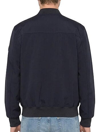 Schott layton marineblauwe bomberjack voor heren