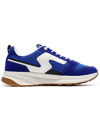 Schott maki blauwe heren sneakers