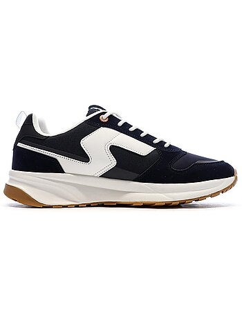 Schott maki blauwe heren sneakers