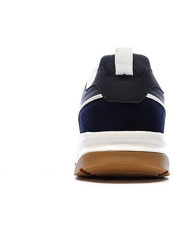 Schott maki blauwe heren sneakers