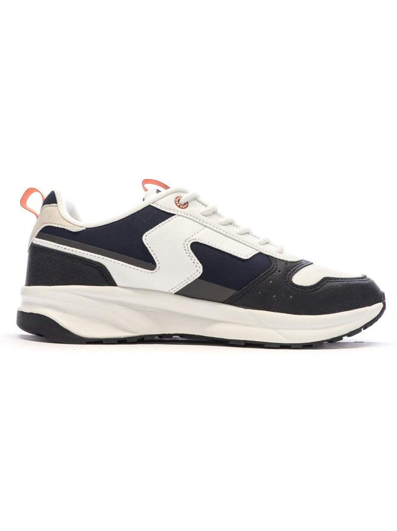 Schott Maki Zwart-Witte Herensneakers Zwart - Kiabi