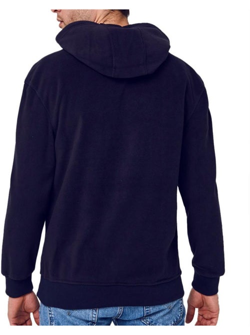 Schott Marine Micro Polar Hoodie voor Heren - Kiabi Schott Marine Micro Polar Hoodie voor Heren - Kiabi