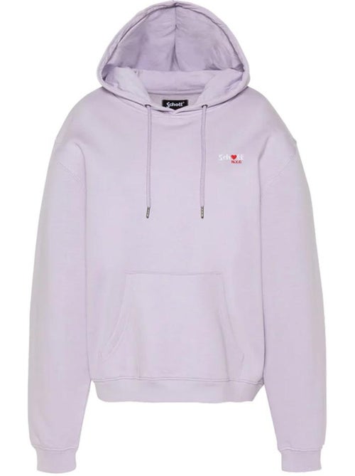 Schott Mauve Dames Sweatshirt SWHBRODEDW - Kiabi Schott Mauve Dames Sweatshirt SWHBRODEDW - Kiabi